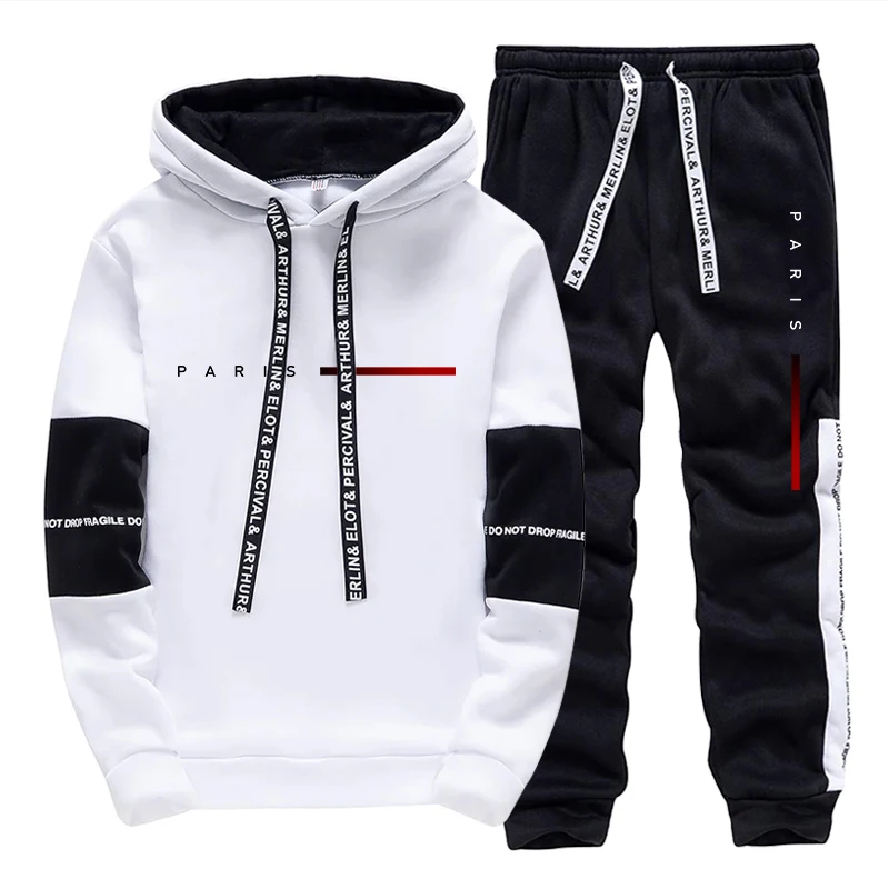 Men's Set Paris Fashion Hoodie – Street Fashion Us recenzja i cena