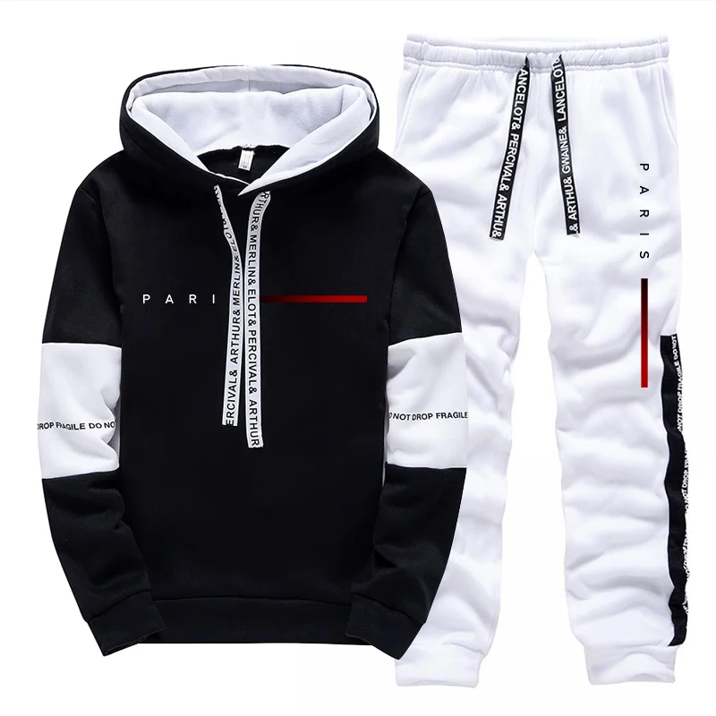 Men's Set Paris Fashion Hoodie – Street Fashion Us recenzja i cena