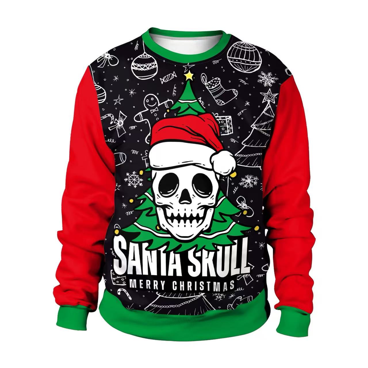 Farm Tractor Ugly Christmas Sw – Oversized Crewneck Fleece recenzja i cena