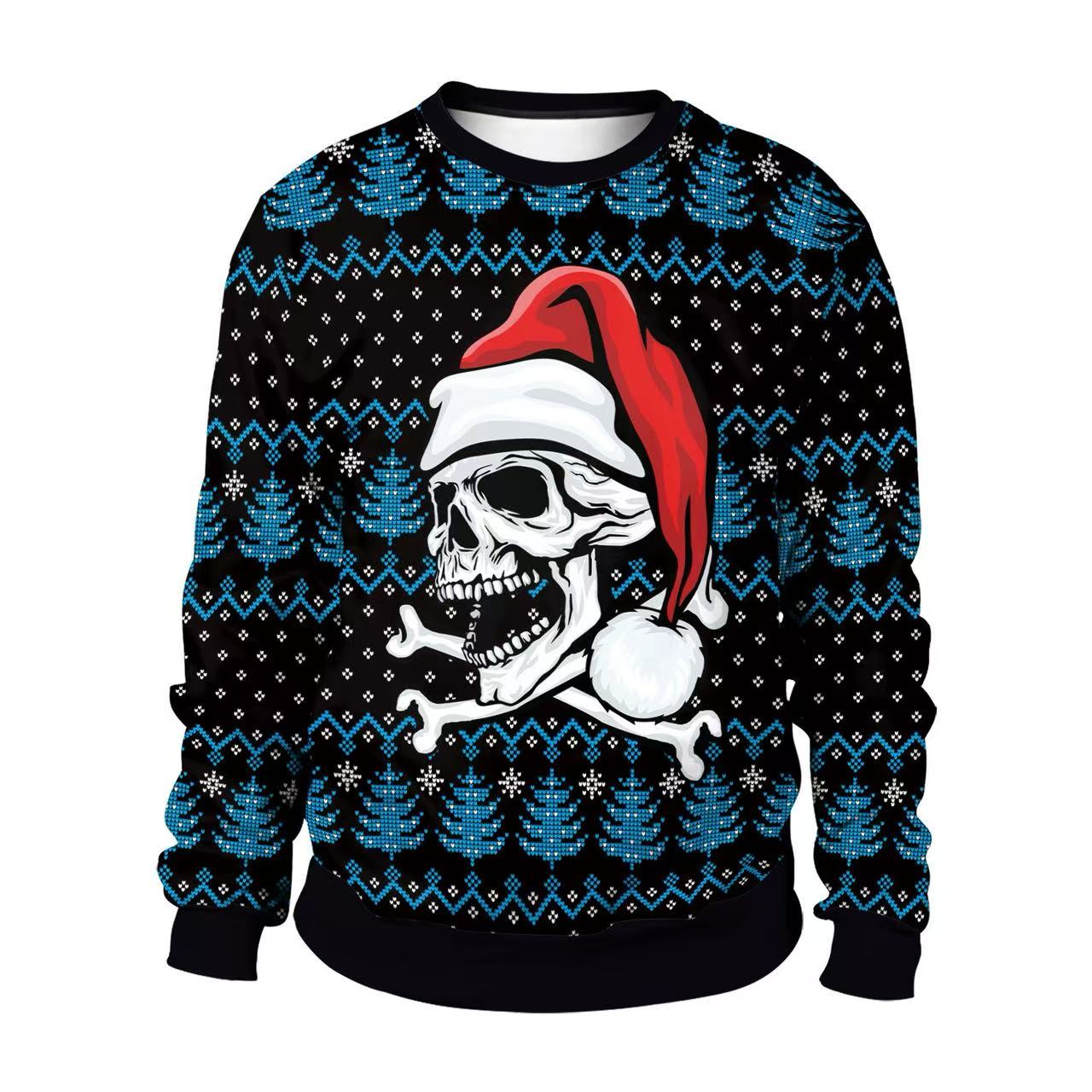 Farm Tractor Ugly Christmas Sw – Oversized Crewneck Fleece recenzja i cena