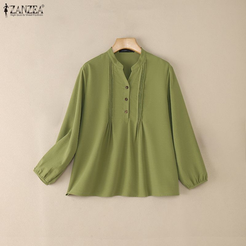 Elegant Long Sleeve Women Blou – Longline Tee Oversized recenzja i cena