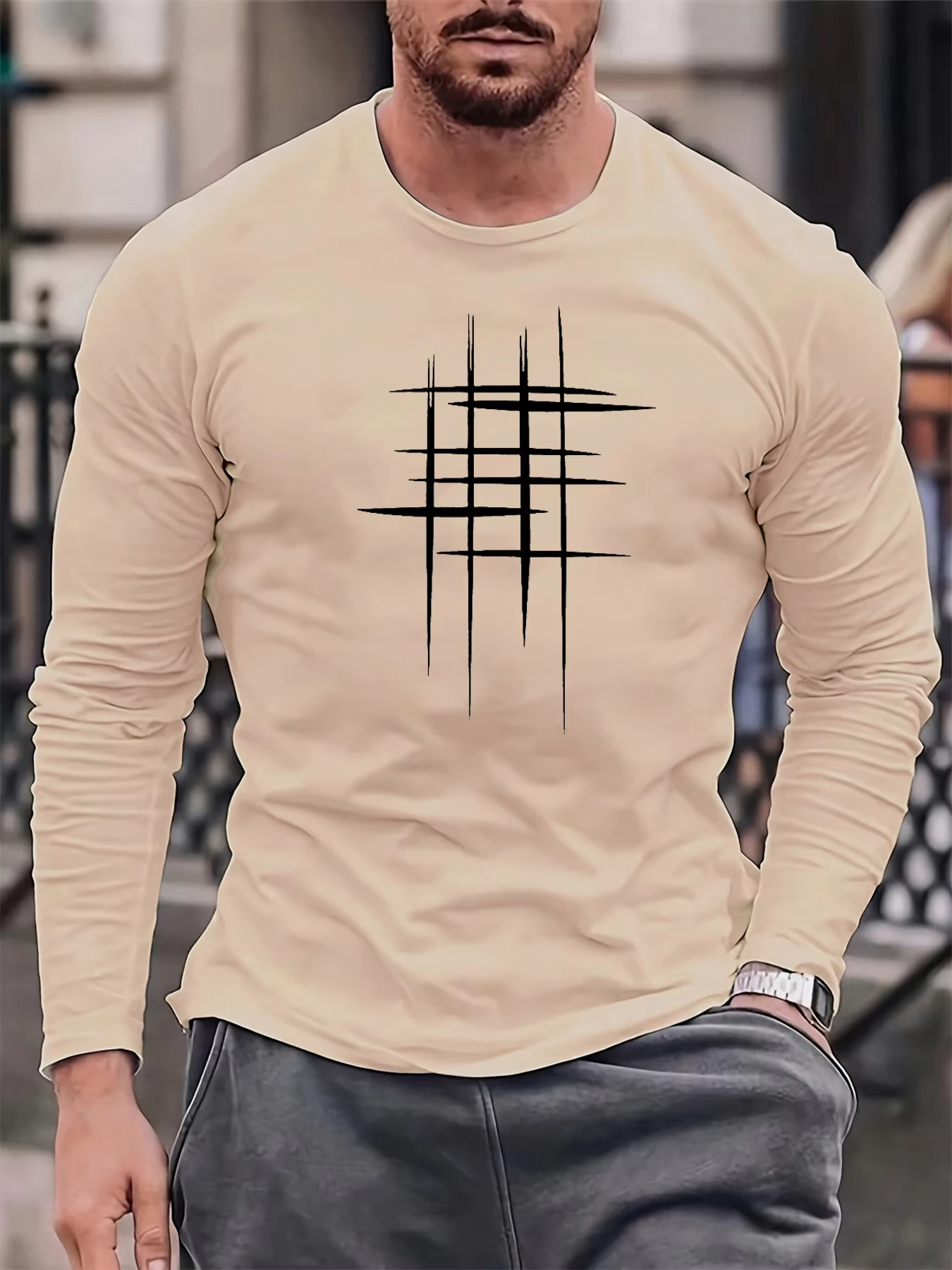 2025 Fashion Autumn Clothes Fo – Longline Tee Oversized recenzja i cena
