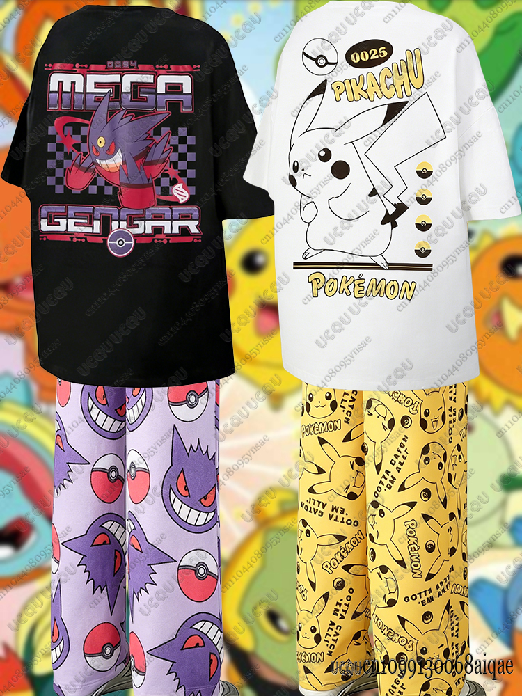 2026 Anime Pikachu&Gengar Summ – Street Fashion Women recenzja i cena