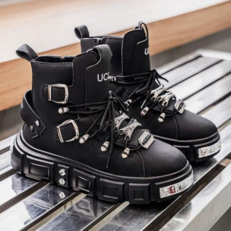 Fashion Rivet Black High top S – Street Fashion Punk recenzja i cena