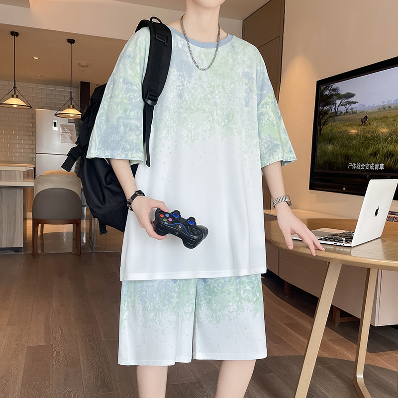 【Top 5-Point Pants】Men's T-Shi – Street Fashion Us recenzja i cena