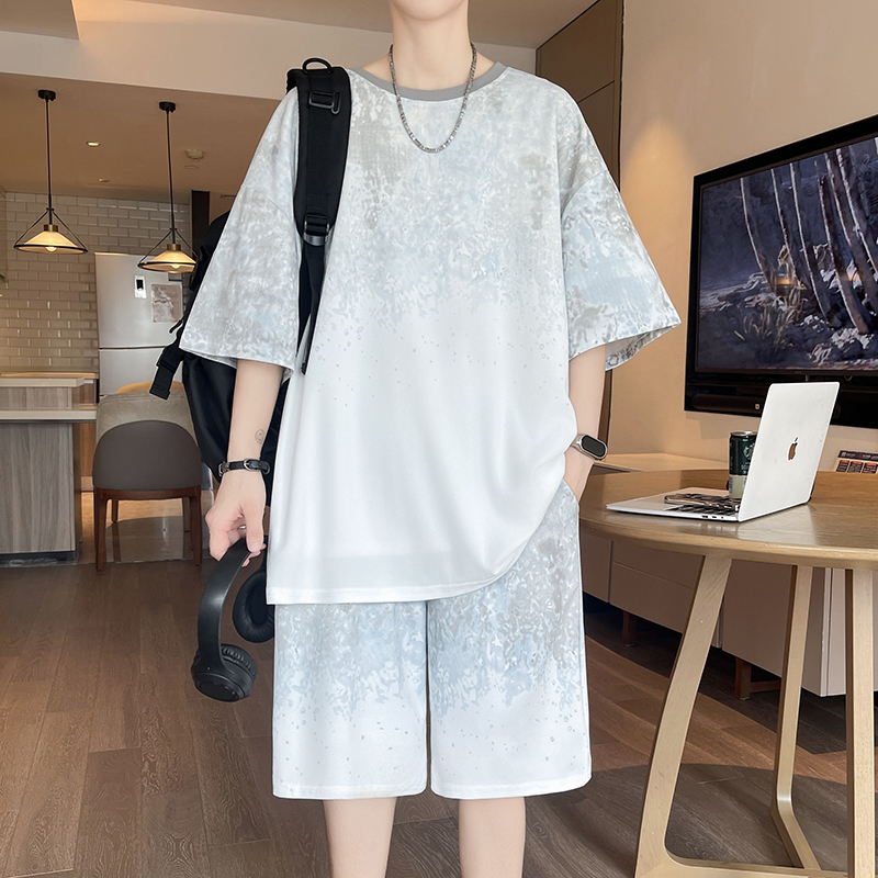 【Top 5-Point Pants】Men's T-Shi – Street Fashion Us recenzja i cena