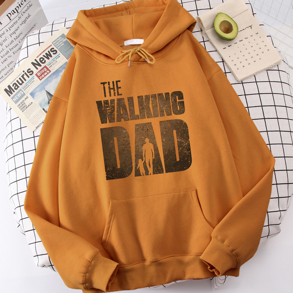 The Walking Dad Printing Men H – Oversized Crewneck Fleece recenzja i cena
