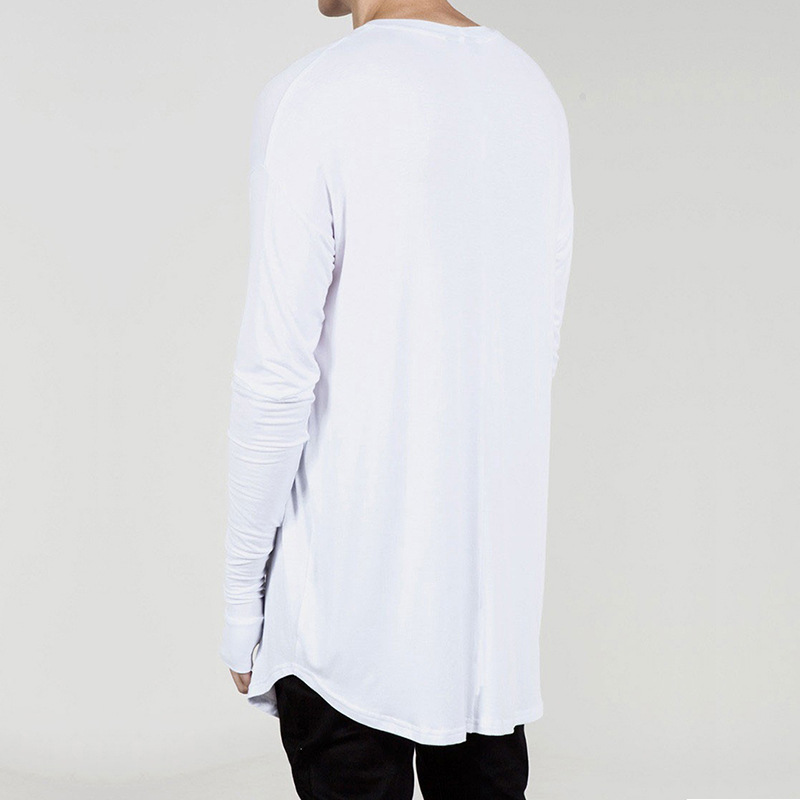 Men Longline Thumb Hole Long S – Longline Tee Oversized recenzja i cena